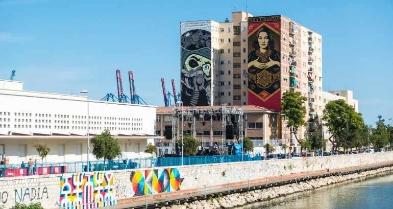Apartamento En El Centro De Malaga En El Soho Bagian luar foto